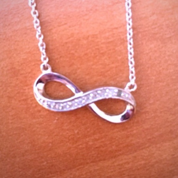 Diamond Infinity Necklace