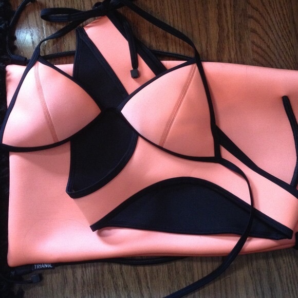 PINK real triangl swim 💕🌺