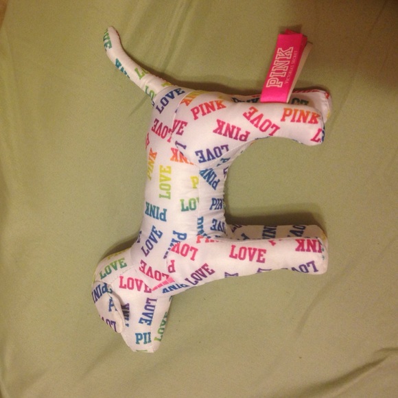 Victoria's Secret pink dog