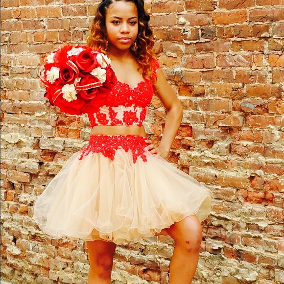 Prom/formal dress two piece