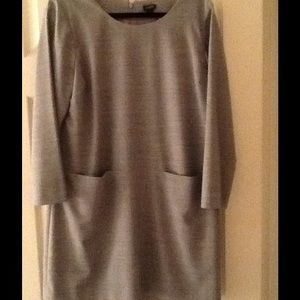 Office Work Grey J Crew Dress