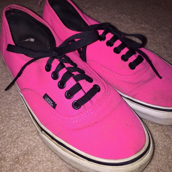 Vans Shoes Hot Pink Vans Poshmark