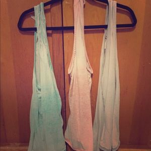 SOLD Ombré Shear Yoga / Workout Shirts Bundle