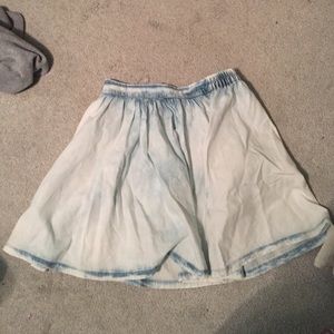 Denim skirt from Charlotte Russe