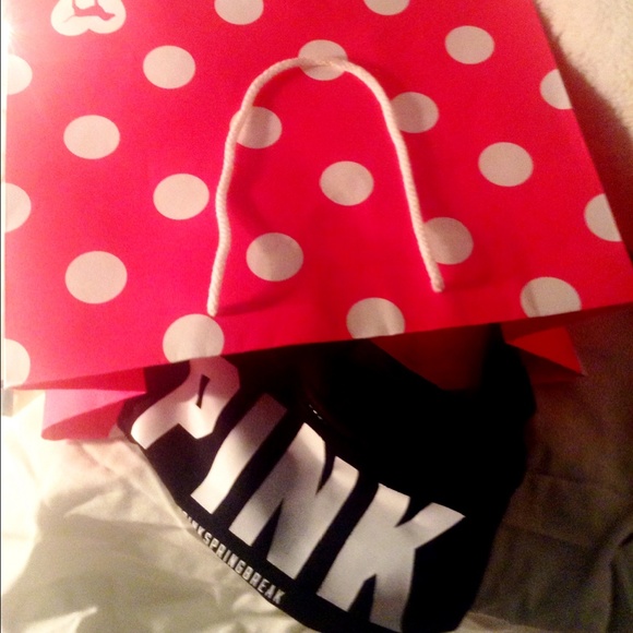 VS PINK fanny pack (black)