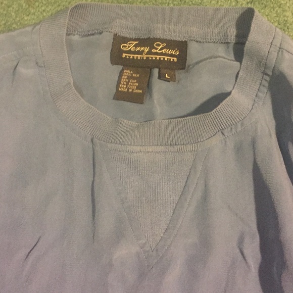 Blue long sleeve shirt - Picture 3 of 3