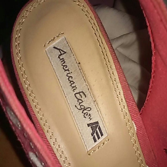 Pink Polka Dot Wedges - Picture 3 of 4