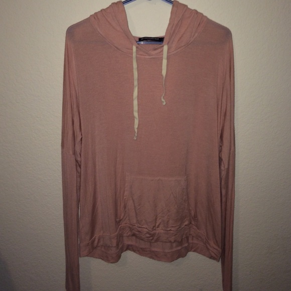 WORN ONCE Baby Pink Brandy Hoodie
