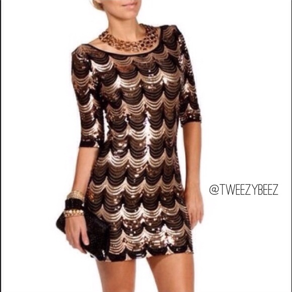 • SEQUIN DRESS •