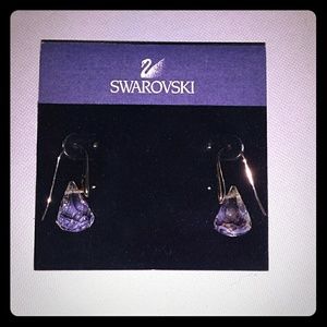 Swarovski Clear Crystal Lunar Earrings