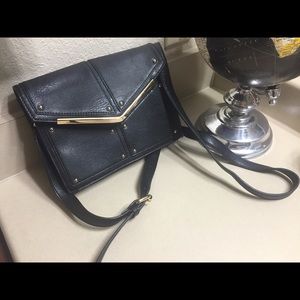 Francesca's Collection Black Crossbody Bag