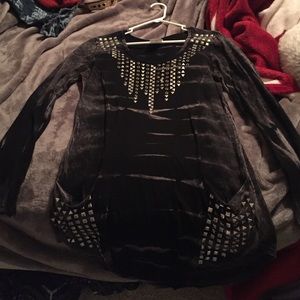 long shirt/short dress depending on individual