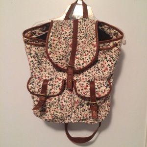 Cute flower bookbag