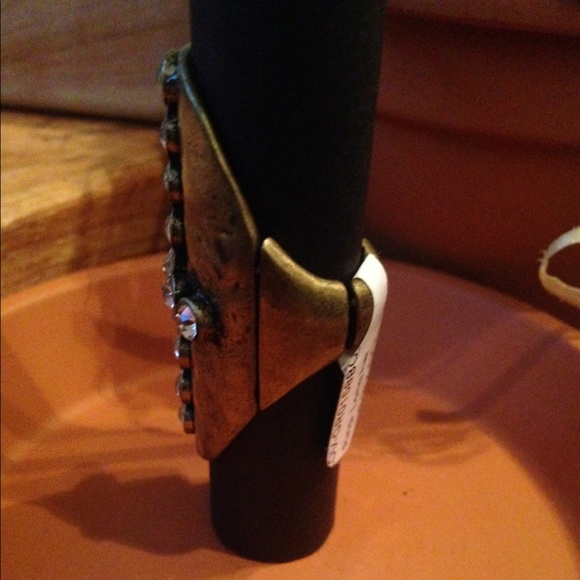 Fashion gold stretch cross ring - Picture 2 of 3