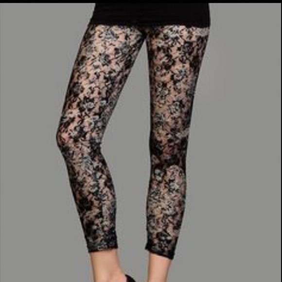 Black Lace Legging