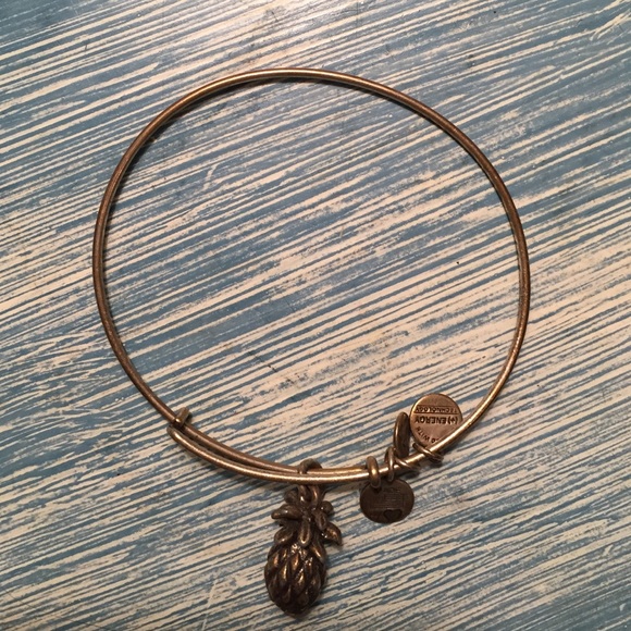 Alex & Ani pineapple bracelet