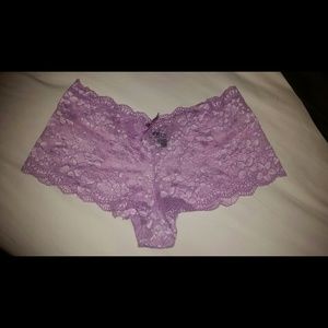 Purple lace pantie