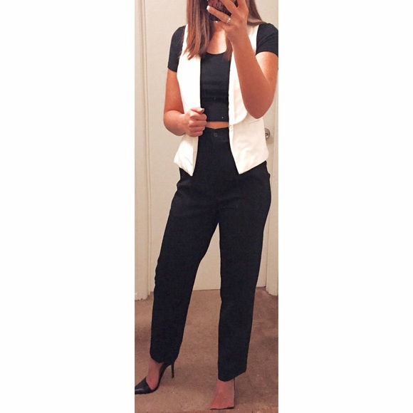 🎉HP🎉Vintage Black High Waisted Pants