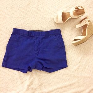 Vintage Vibrant Blue Shorts