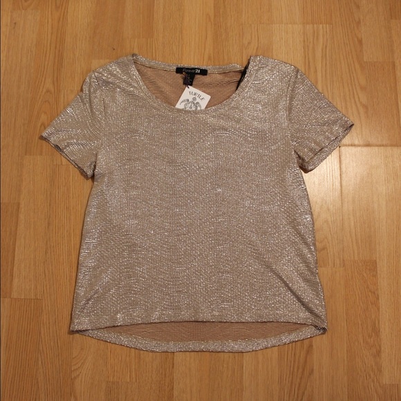Forever 21 Shimmery Tee
