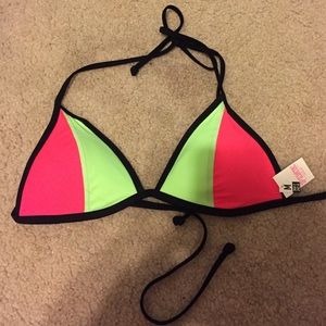 PINK bathing suit top. NWT