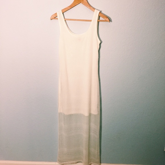Mesh maxi dress