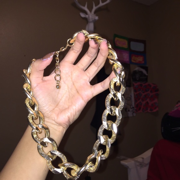Gold Chunky Necklace