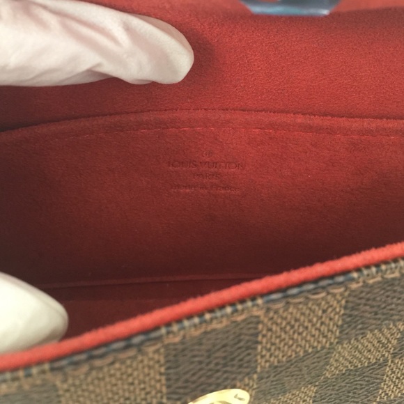 Authentic Louis Vuitton Damier Ebene Ricoleta Canvas Clutch. Price is firm. - Picture 2 of 4