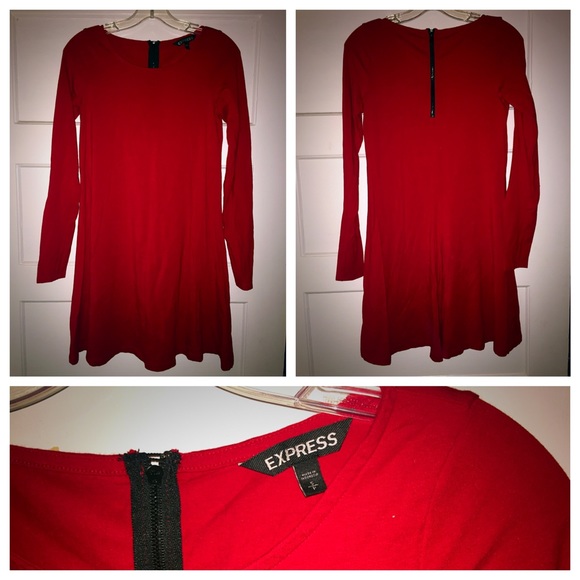 Red Express Dress - Picture 2 of 4
