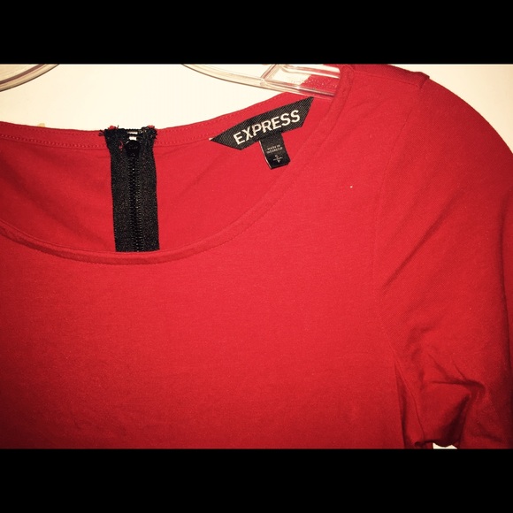 Red Express Dress - Picture 3 of 4
