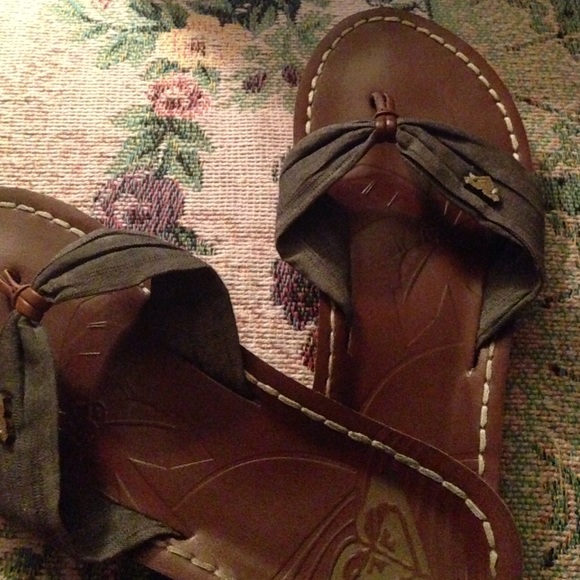 Brown Roxy Sandals - Picture 4 of 4