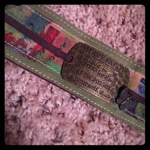 Have faith cuff bracelet