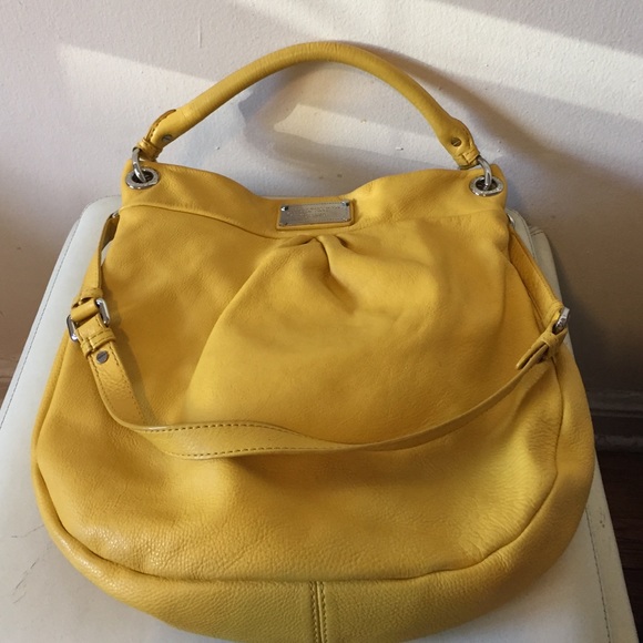 Marc by Marc Jacobs Yellow Q Hillier Hobo bag