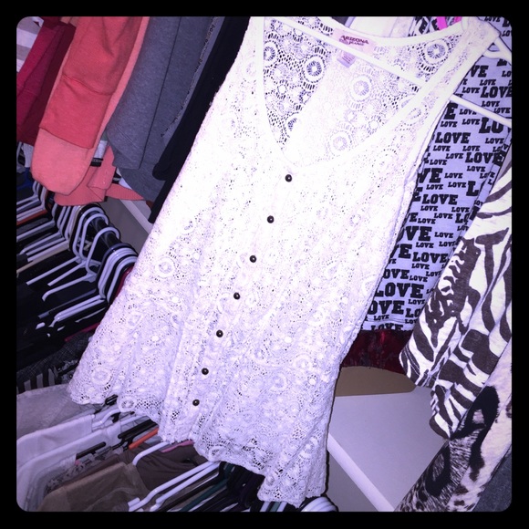 Cream lace