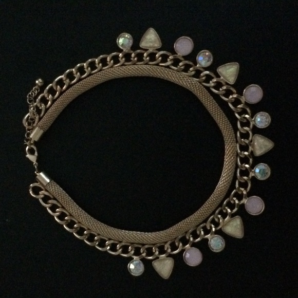 NWOT Holographic Diamond Choker