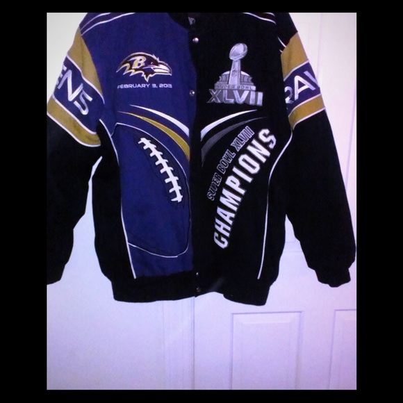 Baltimore Ravens Championship commemorative jacket