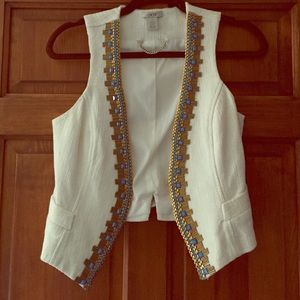 Cache Embellished Vest