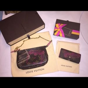 Louis Vuitton 2014 Christmas Edition Pochette Set