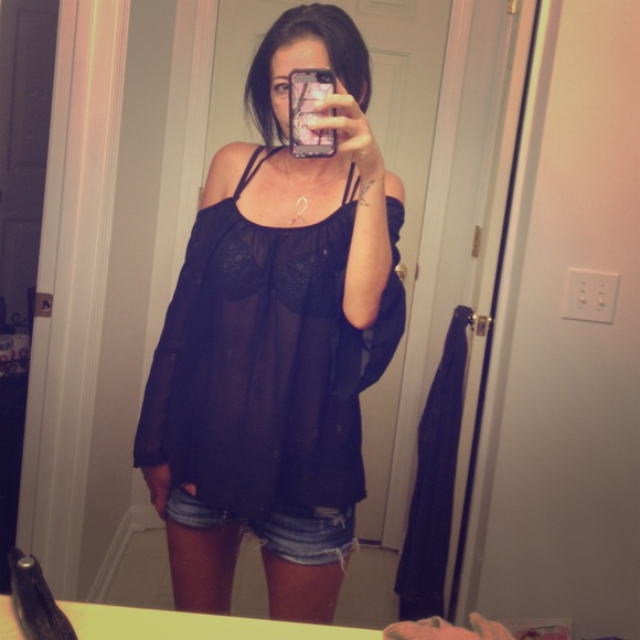 Sexy backless shirt
