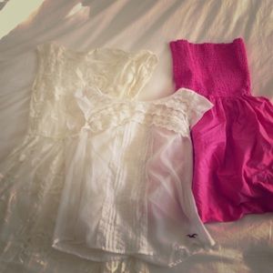 BUNDLE of 2 Dresses and Top