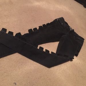 Black skinny jeans