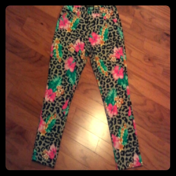 Fun print Jeggins