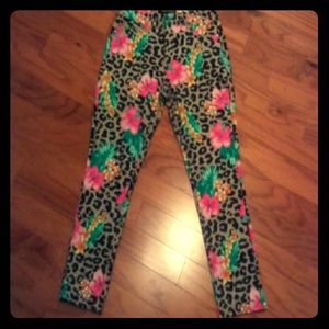 Fun print Jeggins