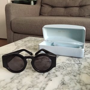 Karen Walker Blue Moon Round Sunglasses