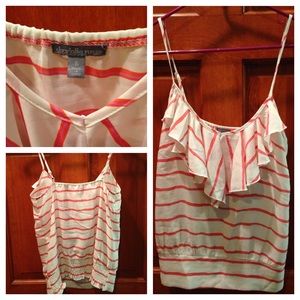 Charlotte Russe Striped Tank Top