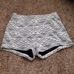 High waisted shorts