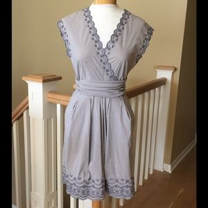 BCBG Max Azria Striped Dress