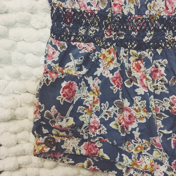 Summery Floral Romper