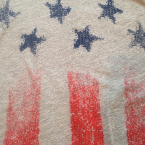 Flag tee with fringe - Picture 5 of 7
