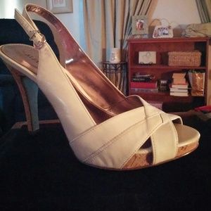 Open toe heels - NEVER WORN